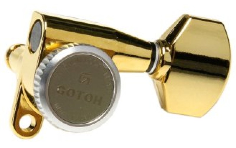 Gotoh SG360-MGT-07-GG-L6 Колки для гитары 6л, локовые, золото