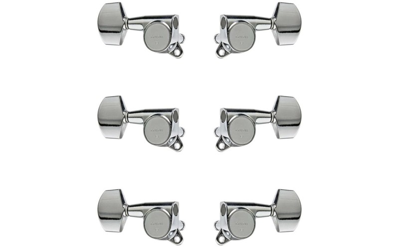 GOTOH SG381-01-C-L3+R3 Колки для гитары 3+3, хром