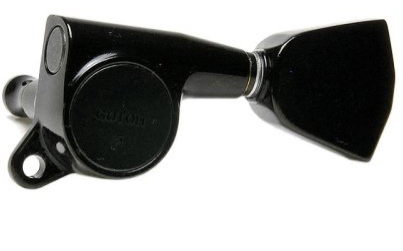 GOTOH SG381-04-B-L3+R3 Колки для гитары 3+3, черные