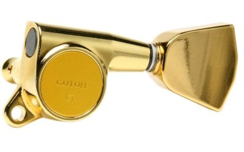 GOTOH SG381-04-GG-L3+R3 Колки для гитары 3+3, золото