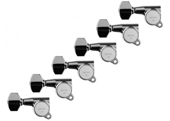GOTOH SG381-07-C-R6 Колки для гитары 6п, хром