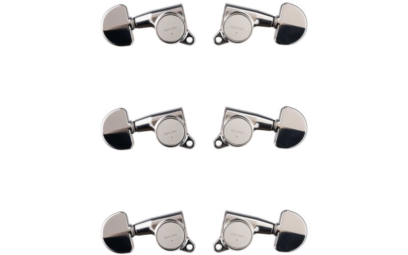 GOTOH SG381-20-C-L3+R3 Колки для гитары 3+3, хром