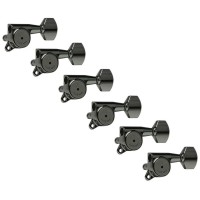 GOTOH SG381-HAPM-07-B-L6 Колки для гитары 6л, локовые, черные