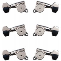 GOTOH SG381-HAPM-07-C-L3+R3 Колки для гитары 3+3, локовые, хром
