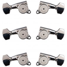 GOTOH SG381-HAPM-07-C-L3+R3 Колки для гитары 3+3, локовые, хром