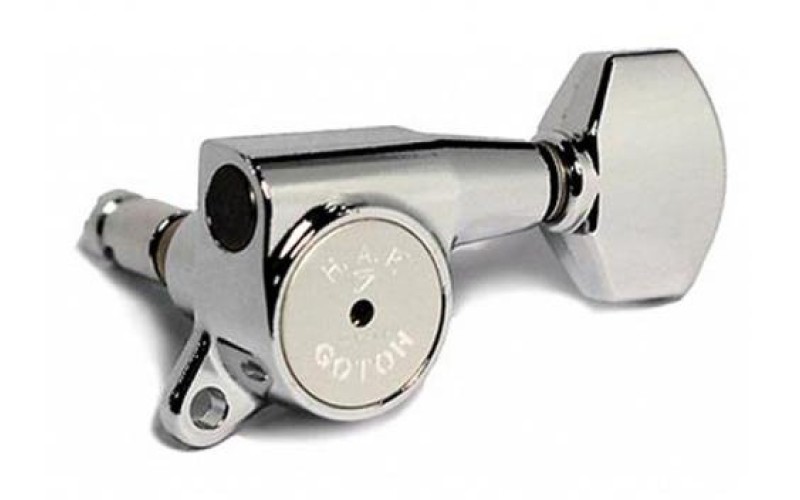 GOTOH SG381-HAPM-07-C-L6 Колки для гитары 6л, локовые, хром