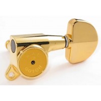 GOTOH SG381-HAPM-20-GG-L3+R3 Колки для гитары 3+3, локовые, золото