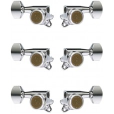 GOTOH SG381-MGT-07-C-L3+R3 Колки для гитары 3+3, локовые, хром