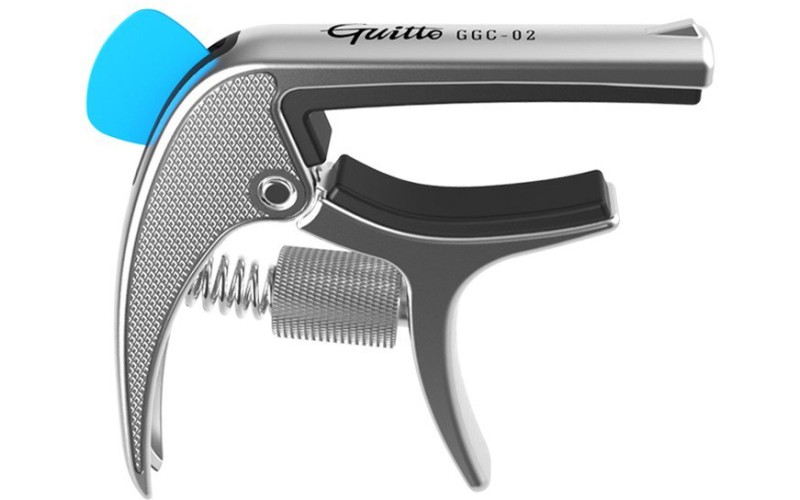Guitto GGC-02-SL Каподастр универсальный, серебристый