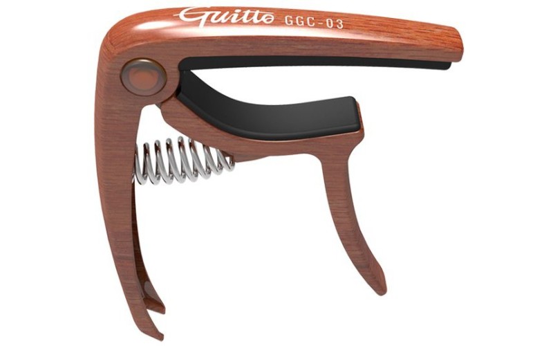 Guitto GGC-03-WOOD Каподастр универсальный, цвет древесины