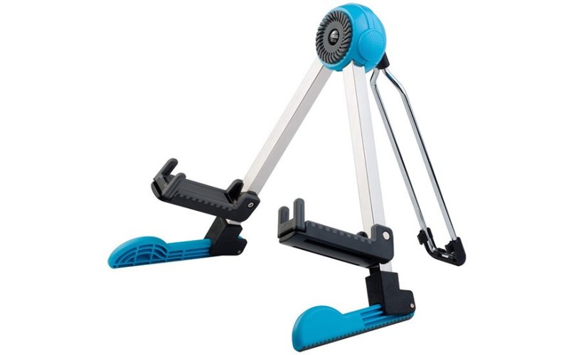 Guitto GGS-03-BL Стойка для гитары, складная, голубая