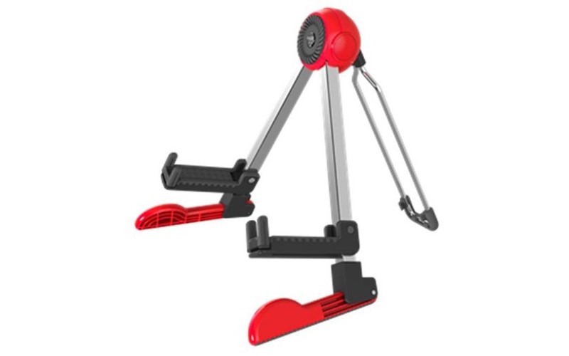 Guitto GGS-03-RD Стойка для гитары, складная, красная