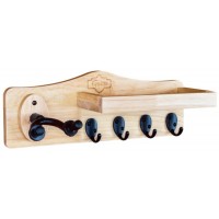 Guitto GGS-09 Настенный держатель для гитары (крюк), с крючками и полкой