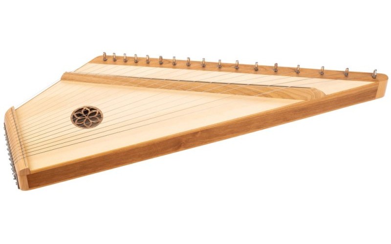 Гусельник GU-11.34.17.56900 Гусли Звончатые крыловидные ПРИМА 17 струн, тв. породы, макс., светлые