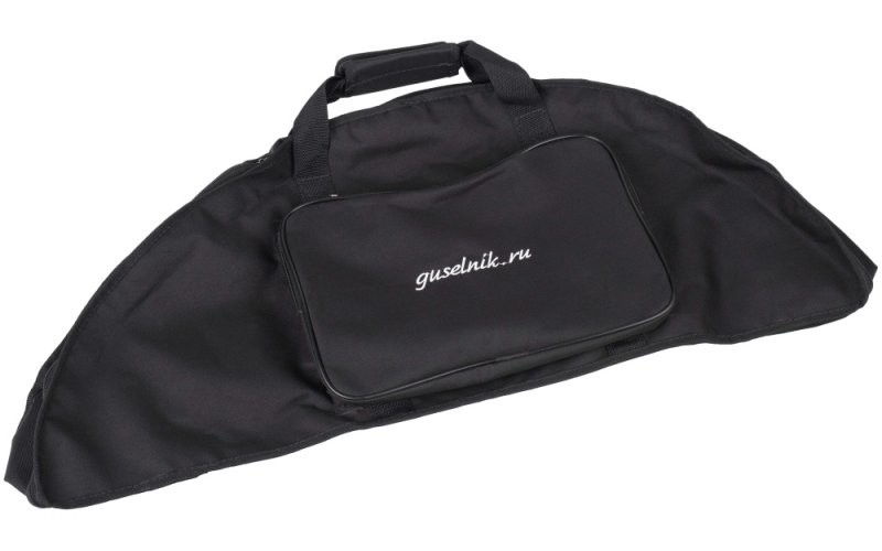 Гусельник GU-25.12.20.00000 Чехол для гуслей Тархов Холм 20-21стр, мягкий, черный