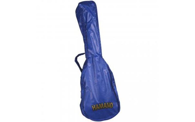 HAMANO U-35BU Blue Sparkle укулеле сопрано, клен, гриф махогани, чехол, синий берст с блестками