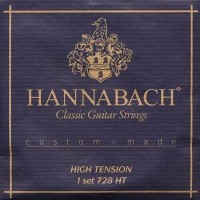 Hannabach 728HTC CARBON Custom Made Струны для классической гитары, карбон, сильное натяжение