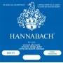 Hannabach 800HT Blue SILVER PLATED Комплект струн для классической гитары, нейлон, посеребренные