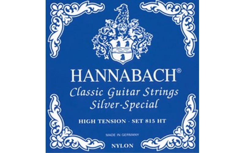 Hannabach 815HT Blue SILVER SPECIAL Комплект струн для классической гитары нейлон/посеребренные