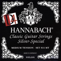 Hannabach 815MTDURABLE Black SILVER SPECIAL Комплект струн для классической гитары, посеребр, ср/нат