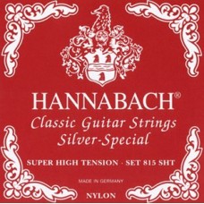 Hannabach 815SHT Red SILVER SPECIAL Комплект струн для классической гитары нейлон/посеребренные