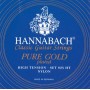 Hannabach 825HT Blue PURE GOLD Комплект струн для классической гитары нейлон/позолоченные