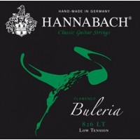 Hannabach 826LT Green BULERIA FLAMENCO Комплект струн для классической гитары, посеребренные