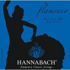 Hannabach 827HT Blue FLAMENCO Комплект струн для классической гитары желтый нейлон/посеребренные