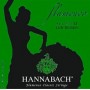 Hannabach 827LT Green FLAMENCO Комплект струн для классической гитары желтый нейлон/посеребренные