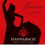 Hannabach 827SHT Red FLAMENCO Комплект струн для классической гитары, желтый нейлон, посеребренные