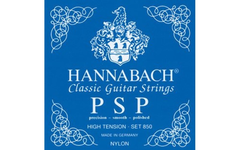 Hannabach 850HT Blue PSP Комплект струн для классической гитары нейлон, посеребренные