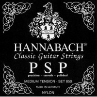 Hannabach 850MT Black PSP Комплект струн для классической гитары нейлон, посеребренные