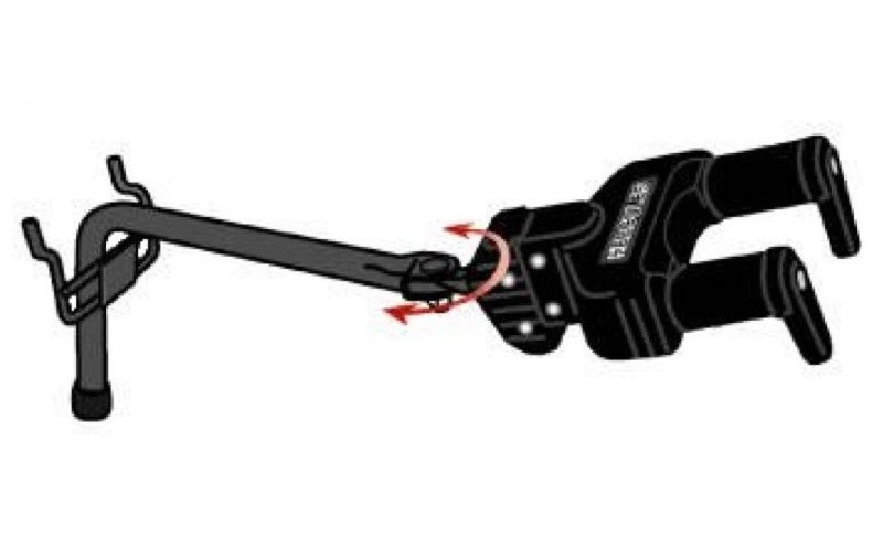 Hercules GSP40B Крючок для гитары настенный