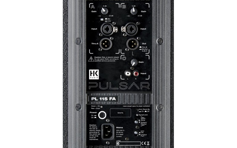 HK AUDIO PL 112 FA - активная 2-полосная акустическая система