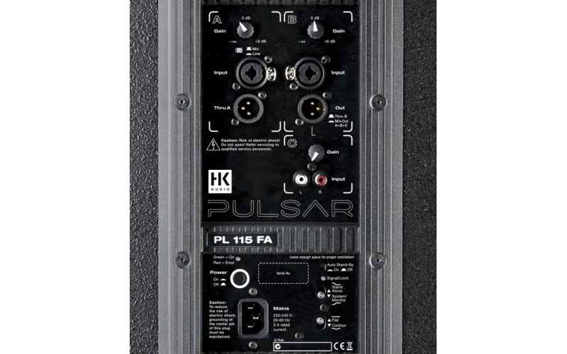 HK AUDIO PL 115 FA - активная 2-полосная акустическая система