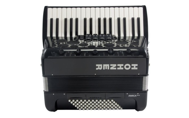 HOHNER Amica Forte III 72 Black (A38621) - концертный аккордеон 3/4