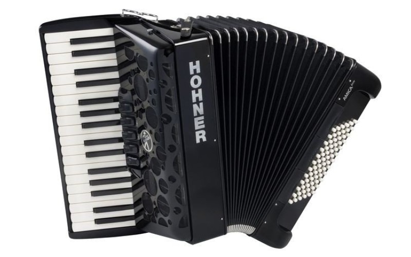 HOHNER Amica Forte III 72 Black (A38621) - концертный аккордеон 3/4