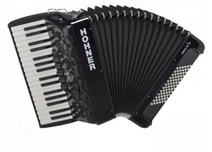 HOHNER Amica III 72 Black (A2262S) - концертный аккордеон 3/4