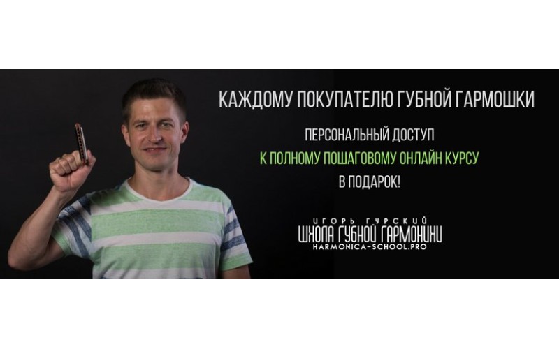 HOHNER Big river harp 590/20 D (M590036X) - губная гармошка