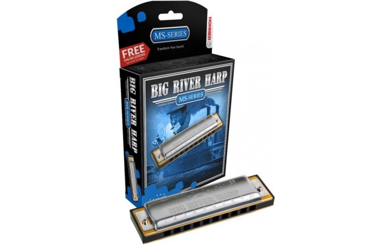HOHNER Big river harp 590/20 F (M590066X) - губная гармошка