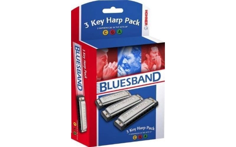 HOHNER Blues Band CGA (M559XP) - набор из 3 гармошек