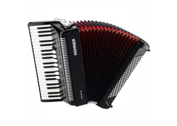 HOHNER Bravo III 120 (A1682/4082) black - аккордеон 4/4, 3-х голосный