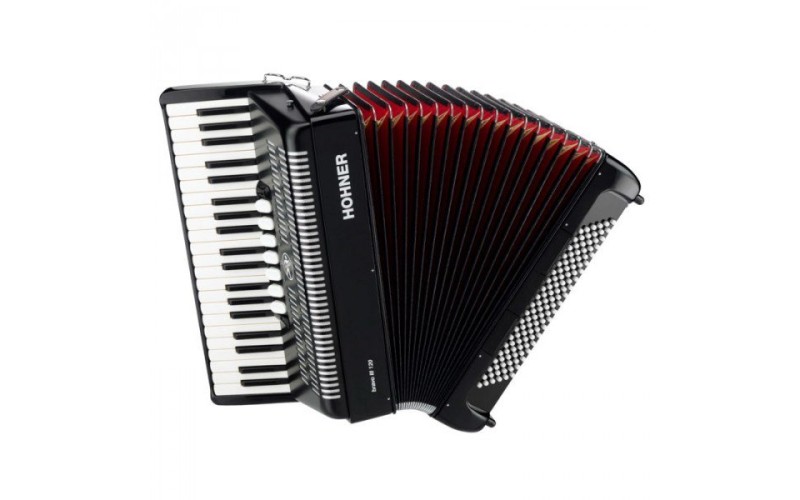 HOHNER Bravo III 120 (A1682/4082) black - аккордеон 4/4, 3-х голосный