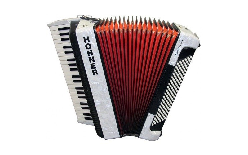 HOHNER Bravo / III 120 white - Аккордеон 4/4
