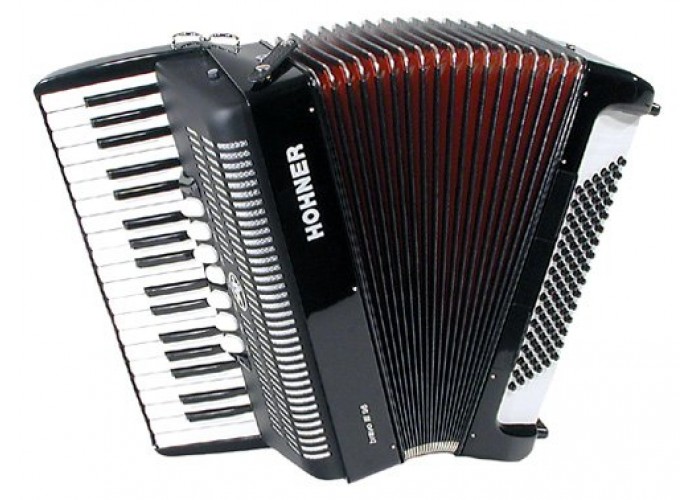 HOHNER Bravo III 96 (A1672/4072) black - аккордеон 7/8, 3-х голосный,