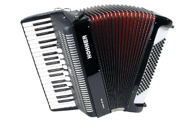 HOHNER Bravo III 96 (A1672/4072) black - аккордеон 7/8, 3-х голосный,