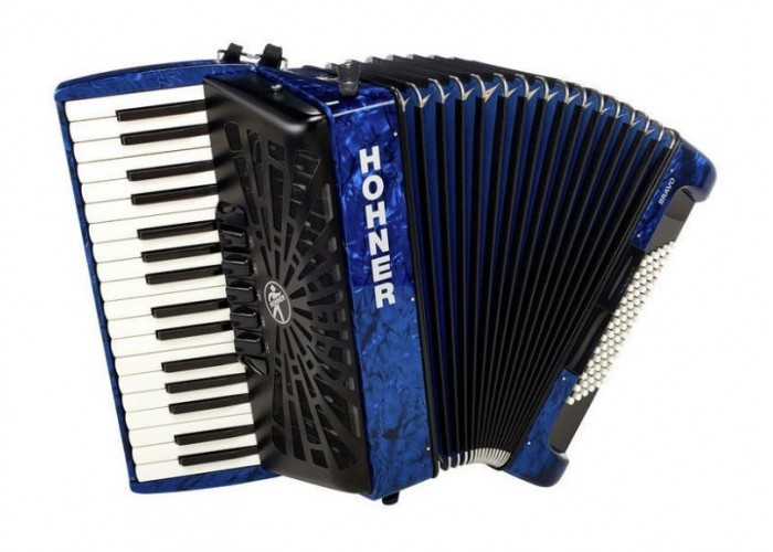 HOHNER Bravo III 96 dark blue - Аккордеон 7/8