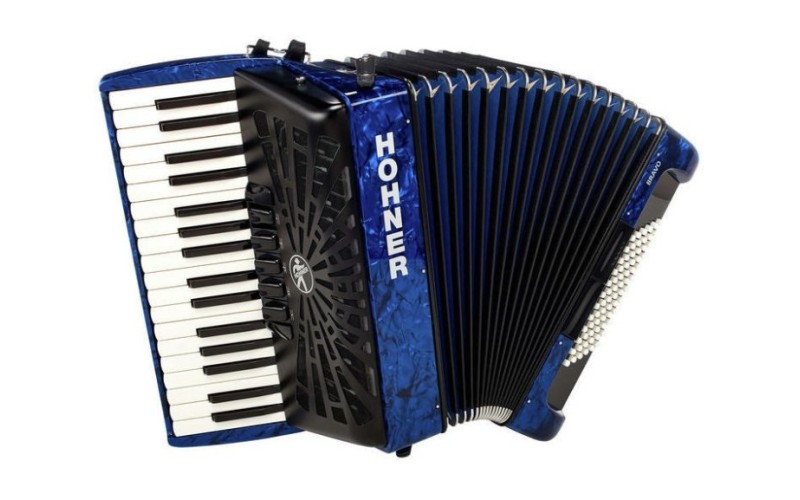 HOHNER Bravo III 96 dark blue - Аккордеон 7/8