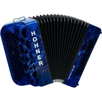 HOHNER Fun Nova II 80 Iight (A7004) dark blue perloid - кнопочный аккордеон 3/4 гриф B