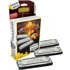 HOHNER Hot Metal CGA (M572XP) - набор из 3 гармошек
